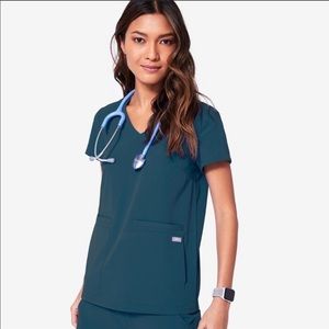 ❌SOLD❌ Figs Caribbean Blue Scrub Set